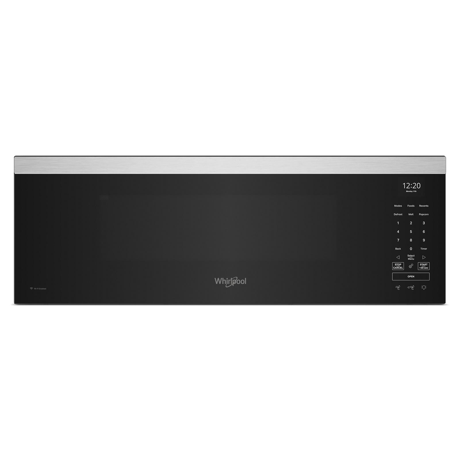 Whirlpool - 1.1 cu. Ft Over the range Microwave in FingerPrint Resistant Stainless - YWMML5530RZ