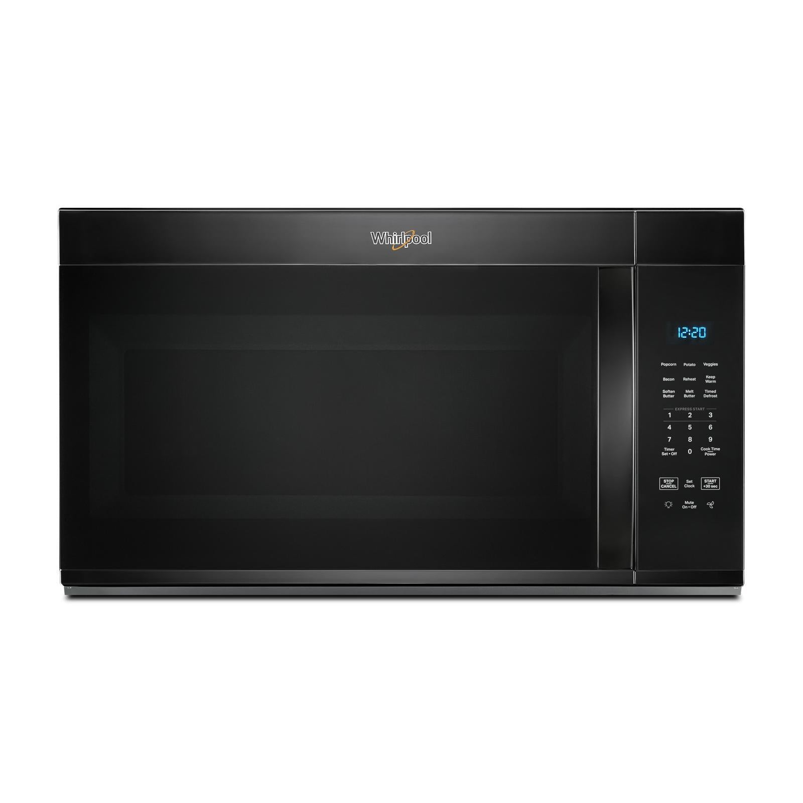 Whirlpool - 1.7 cu. Ft Over the range Microwave in Black - YWMMS3130RB