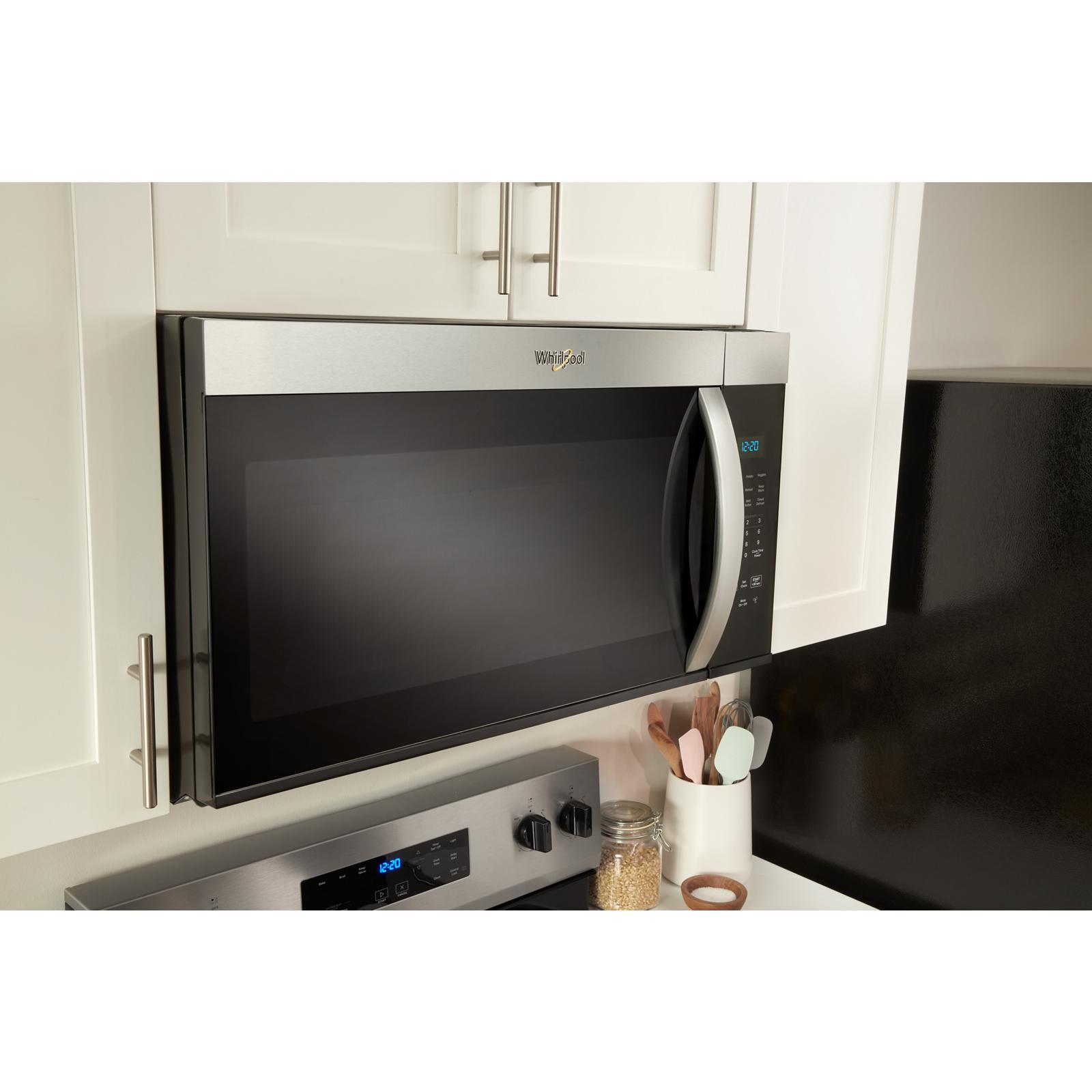 Whirlpool - 1.7 cu. Ft Over the range Microwave in Stainless - YWMMS3130RS