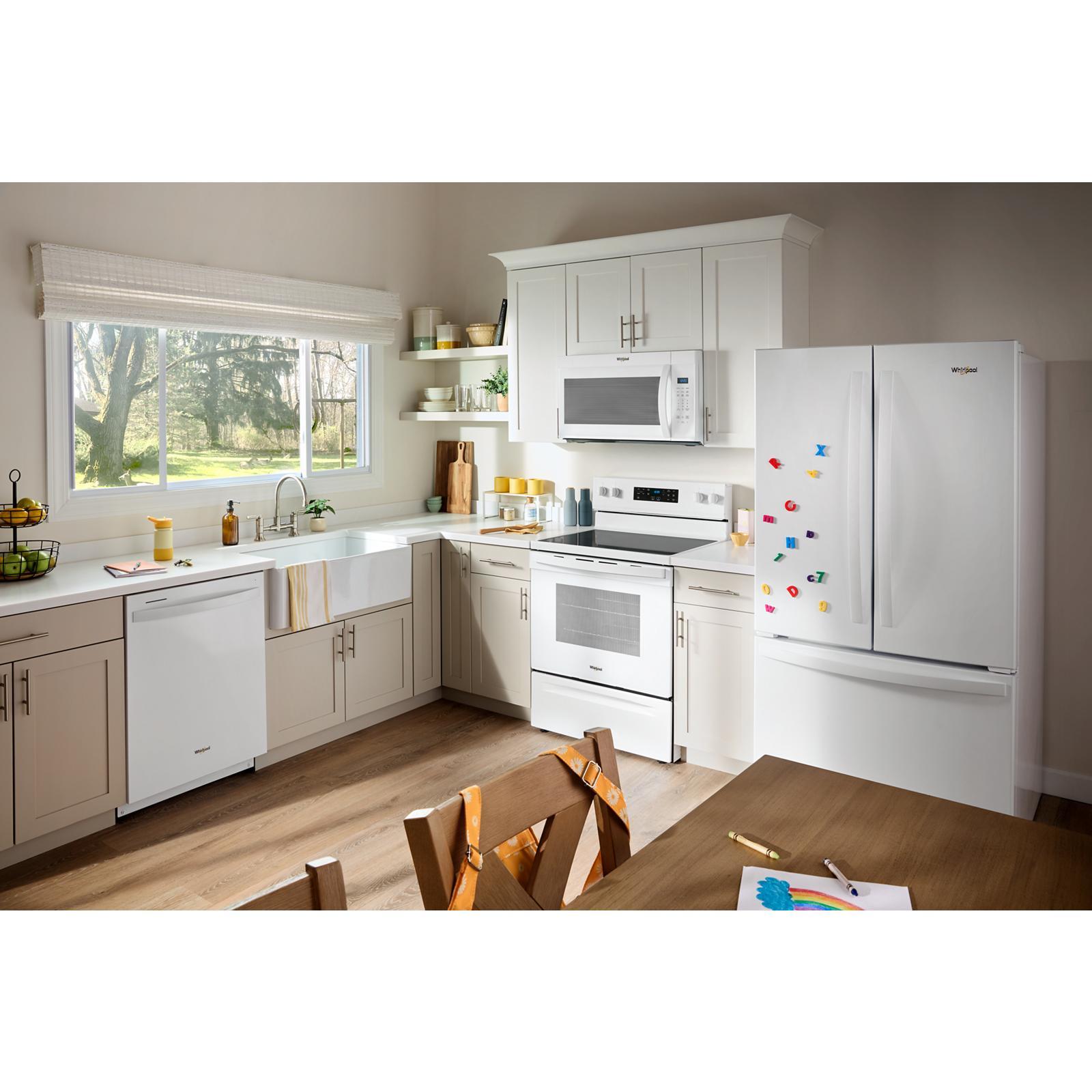 Whirlpool - 1.7 cu. Ft Over the range Microwave in White - YWMMS3130RW