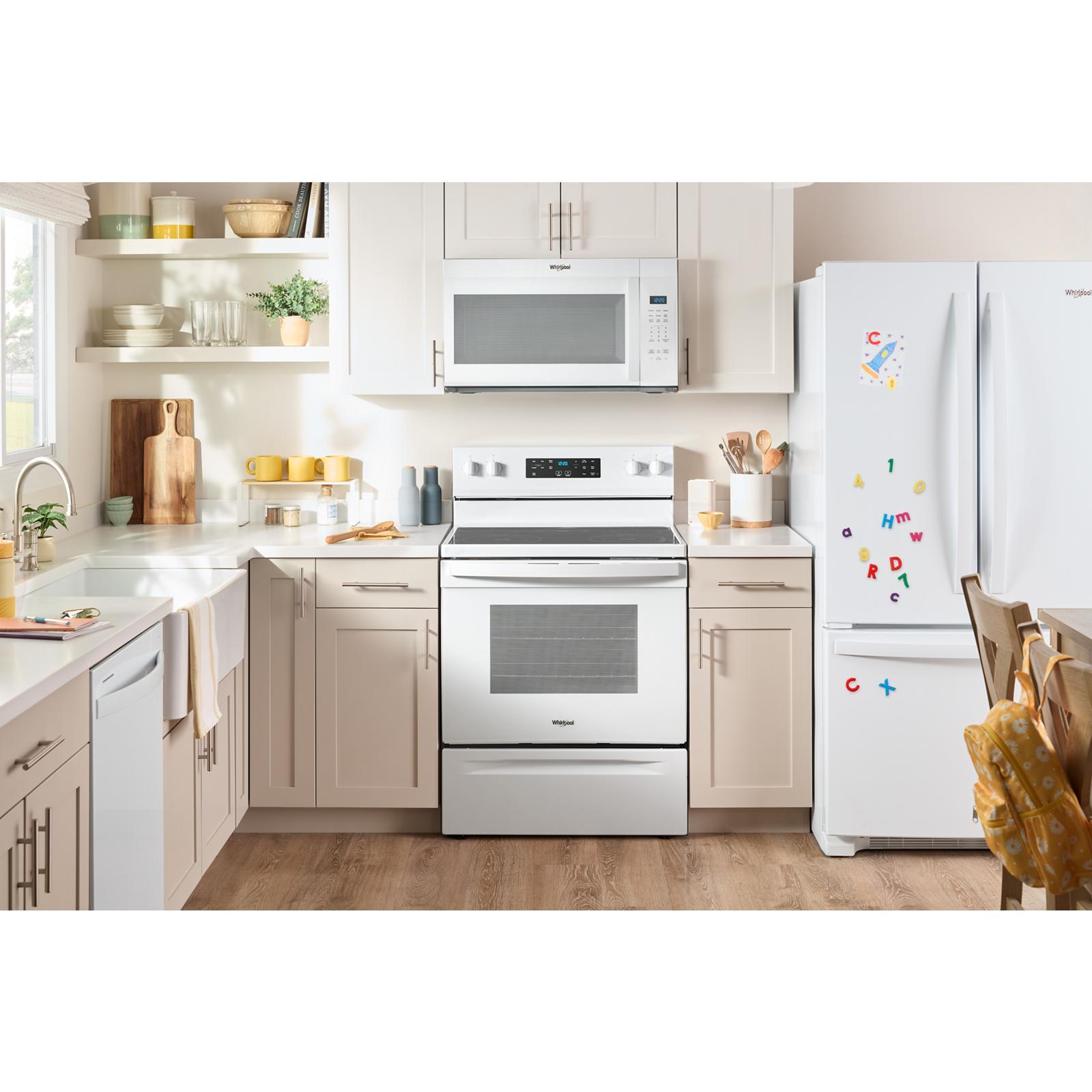 Whirlpool - 1.7 cu. Ft Over the range Microwave in White - YWMMS3130RW