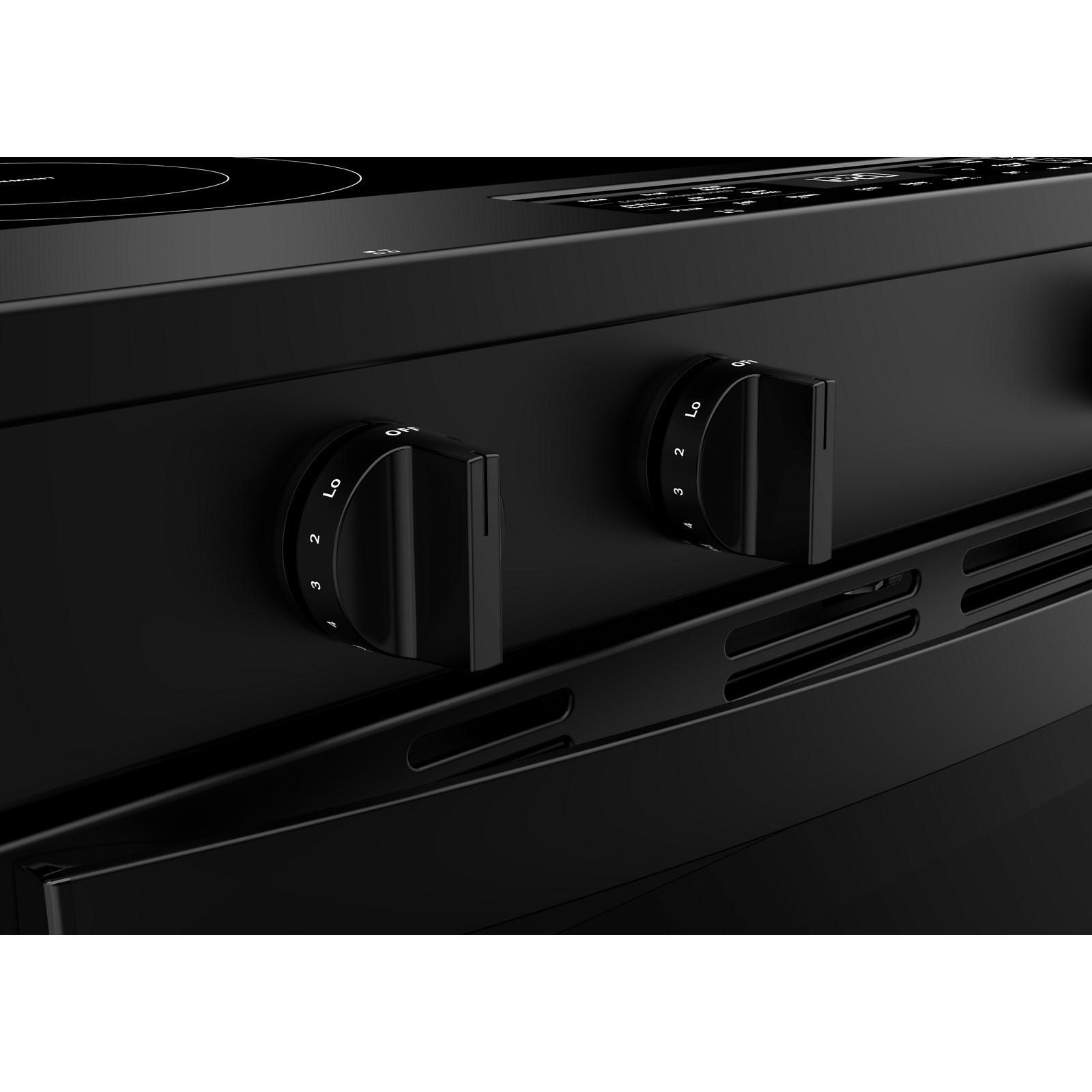 Whirlpool - 5.3 cu. ft Electric Range in Black - YWSES5030SB