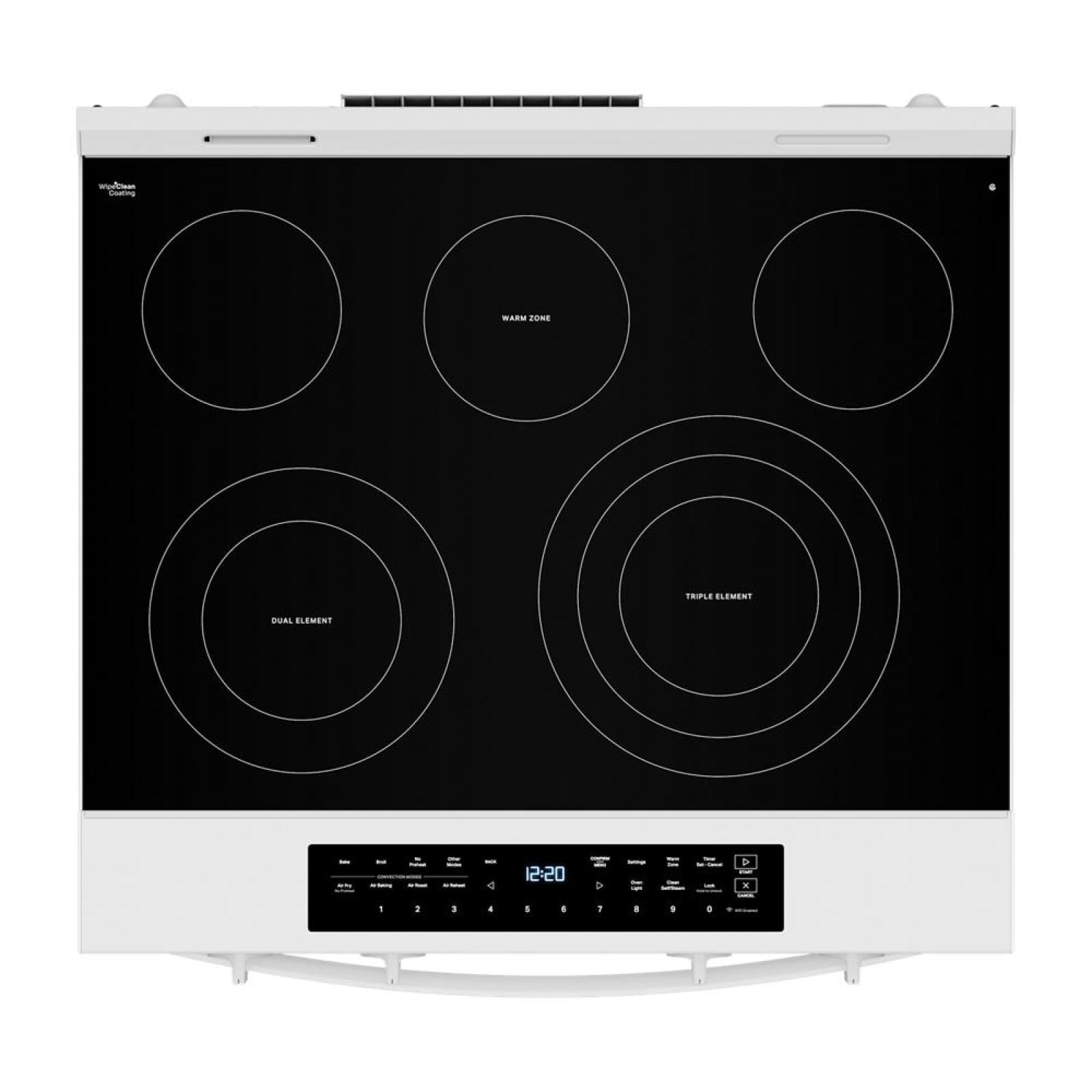 Whirlpool - 5.3 cu. ft Electric Range in White - YWSES7530RW