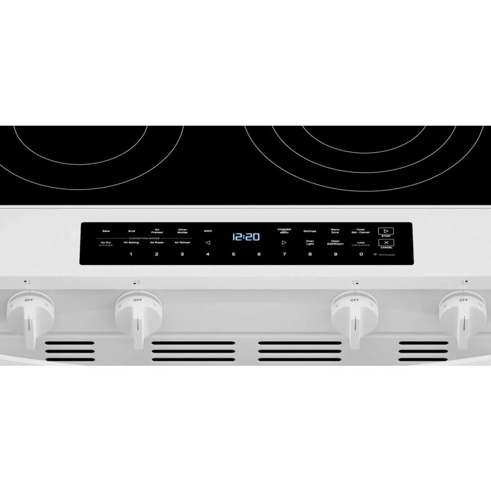 Whirlpool - 5.3 cu. ft Electric Range in White - YWSES7530RW