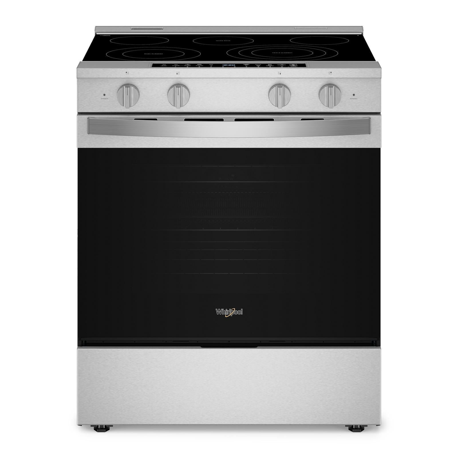 Whirlpool - 5.3 cu. ft Electric Range in Stainless - YWSES7530RZ