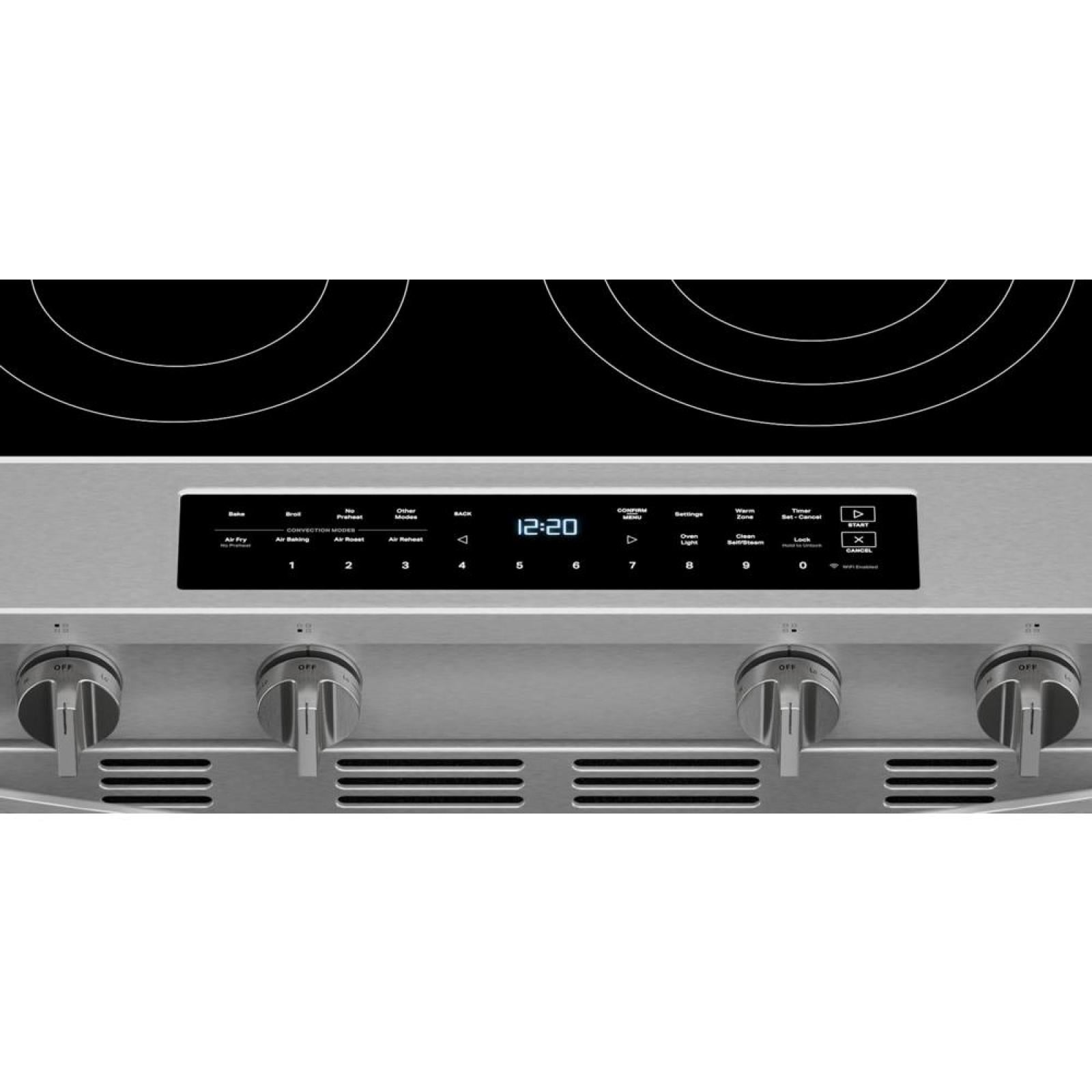 Whirlpool - 5.3 cu. ft Electric Range in Stainless - YWSES7530RZ