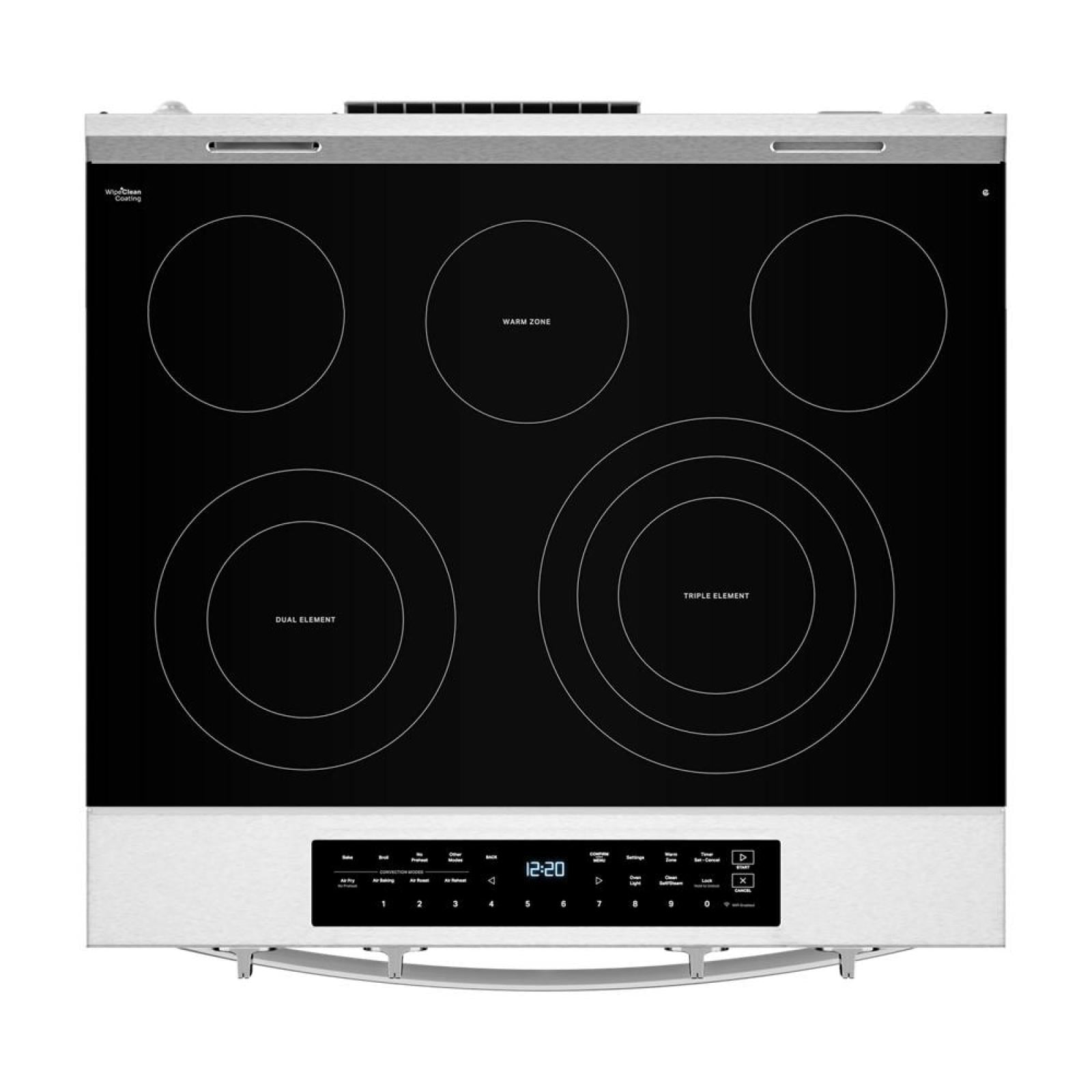 Whirlpool - 5.3 cu. ft Electric Range in Stainless - YWSES7530RZ