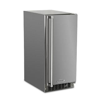 Marvel - 14.875 Inch Ice Maker in Stainless - 25OIM-SS-F-L
