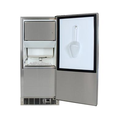 Marvel - 14.875 Inch Ice Maker in Stainless - 3OIMT-SS-F-R