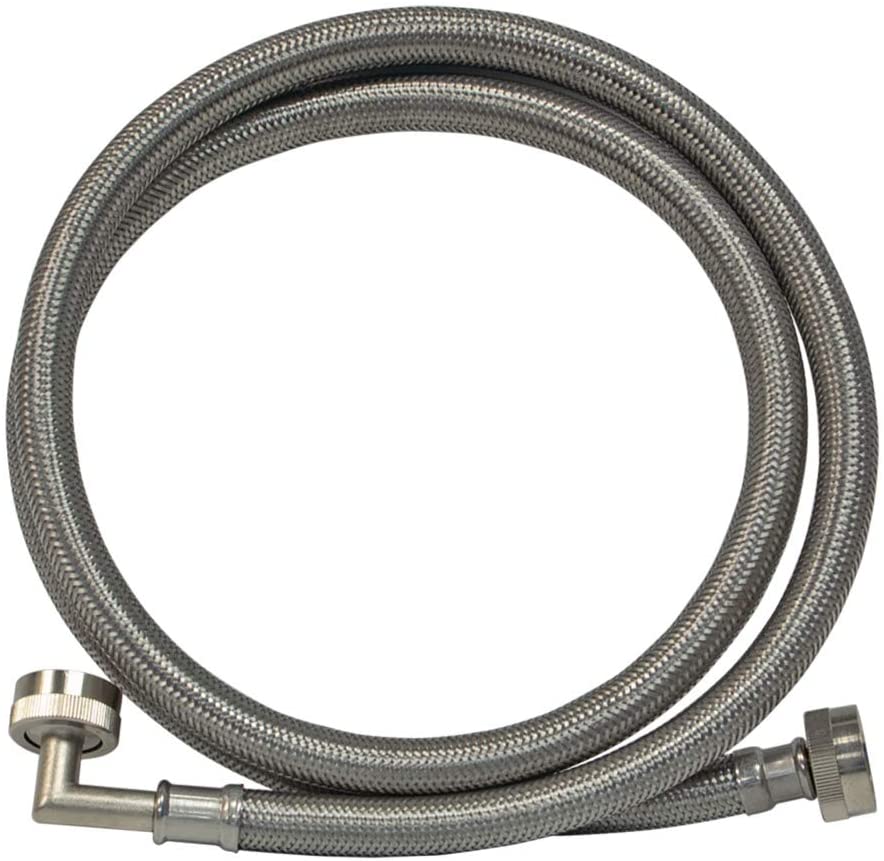 EZ FLO - 48375 SingleWashing Machine Hose with 90 degrees Elbow - 48375