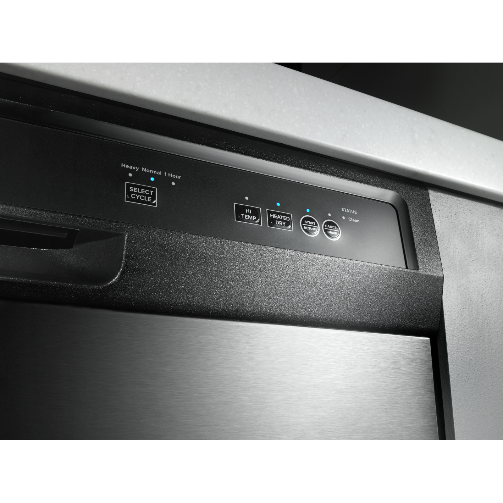 Amana - 63 dBA Built In Dishwasher in Stainless - ADB1400AGS