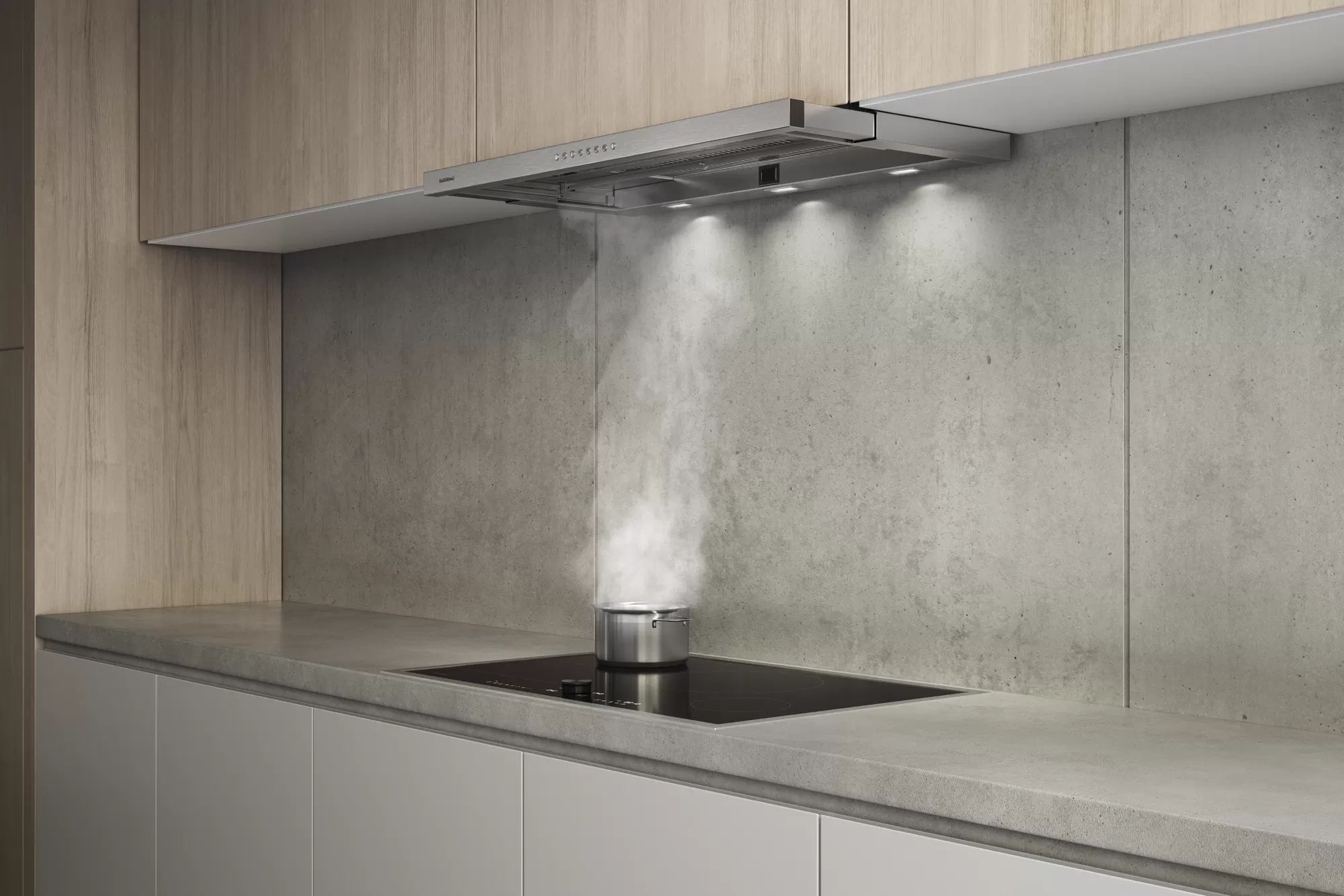 Gaggenau - 35.375 Inch 500 CFM Under Cabinet Range Vent in Stainless - AF210791