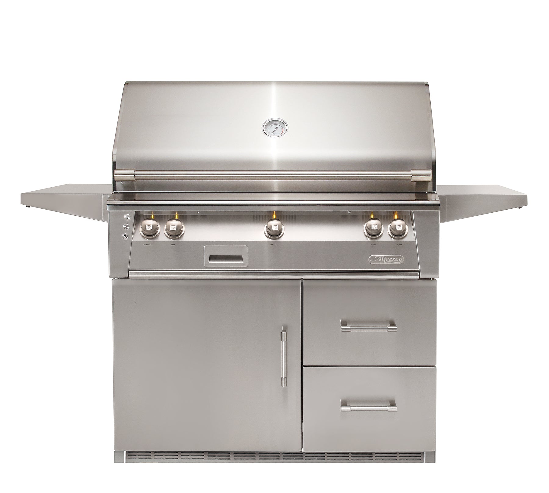 Alfresco - 3 Burner Liquid Propane BBQ in Stainless - ALXE-42R-LP