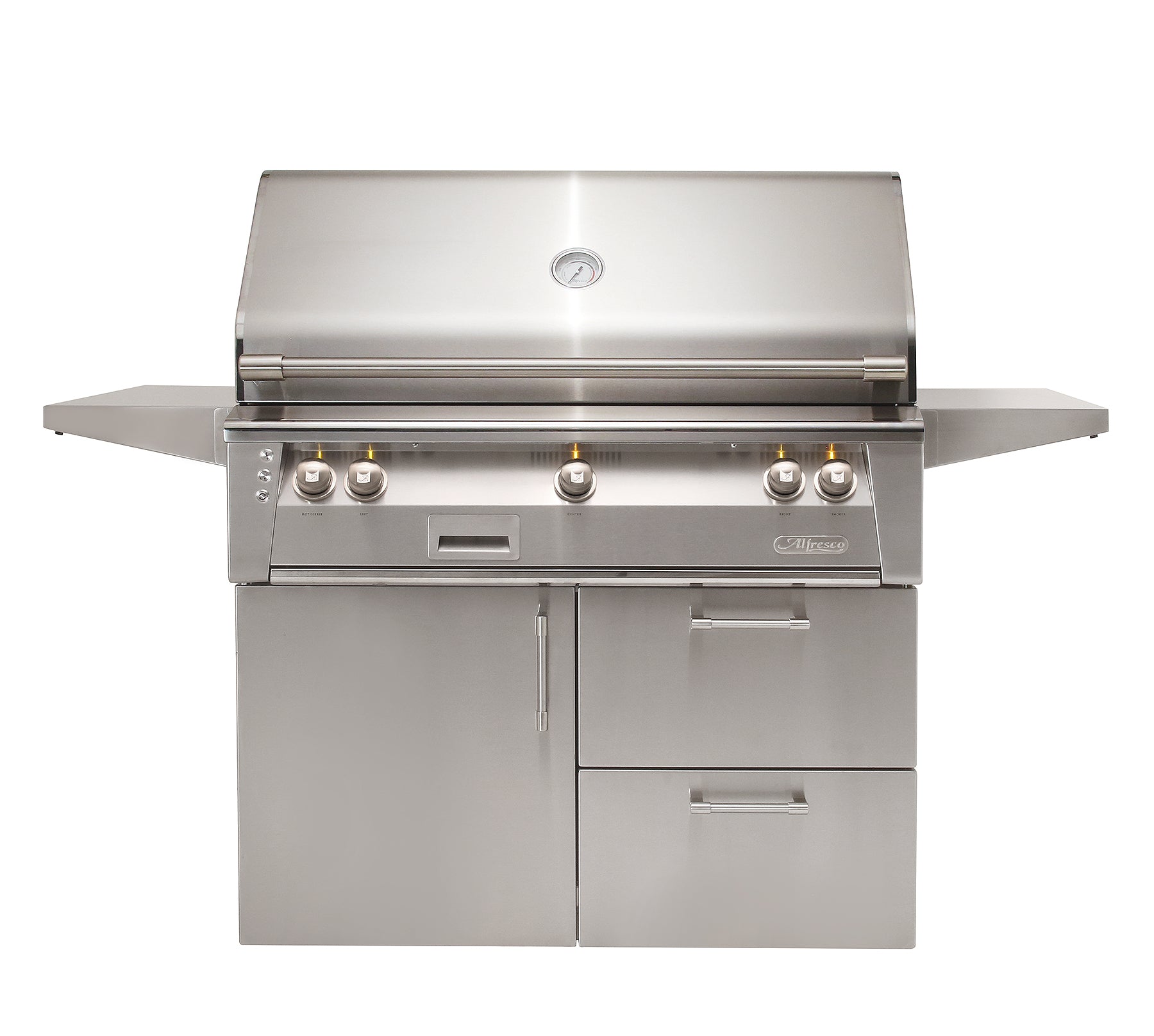 Alfresco - 3 Burner Liquid Propane BBQ in Stainless - ALXE-42SZCD-LP