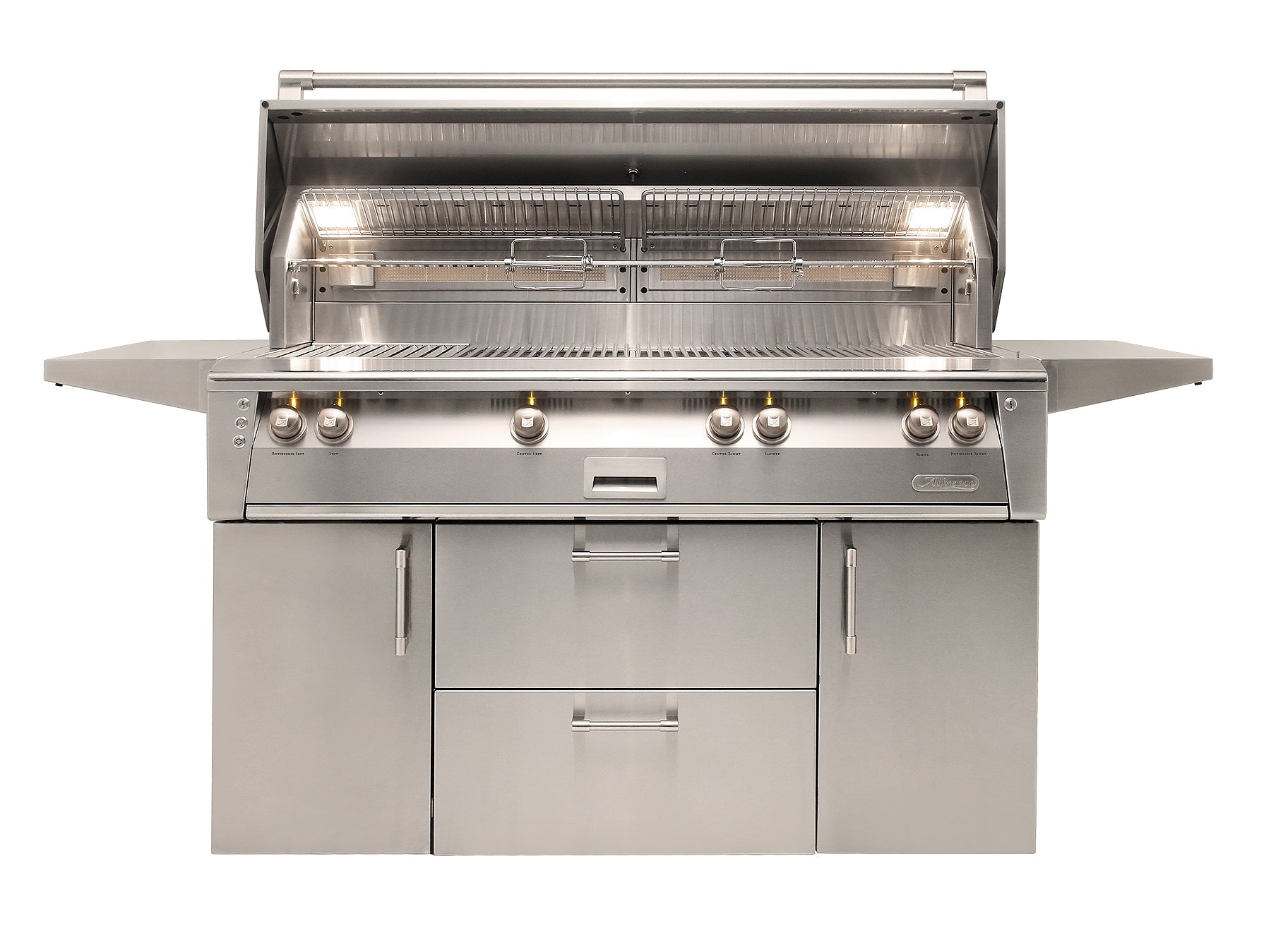 Alfresco - 3 Burner Natural Gas BBQ in Stainless - ALXE-56BFGC