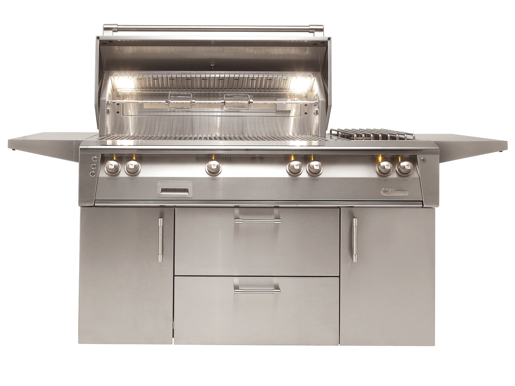 Alfresco - 3 Burner Liquid Propane BBQ in Stainless - ALXE-56C-LP