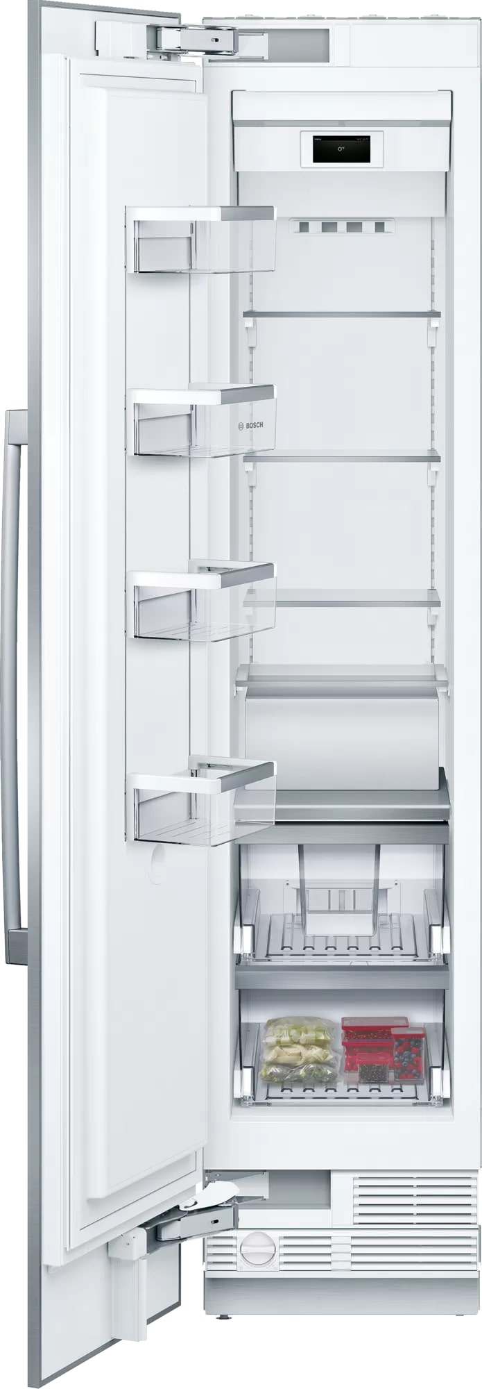 Bosch - 8.6 cu. Ft Upright Freezer in Panel Ready - B18IF905SP