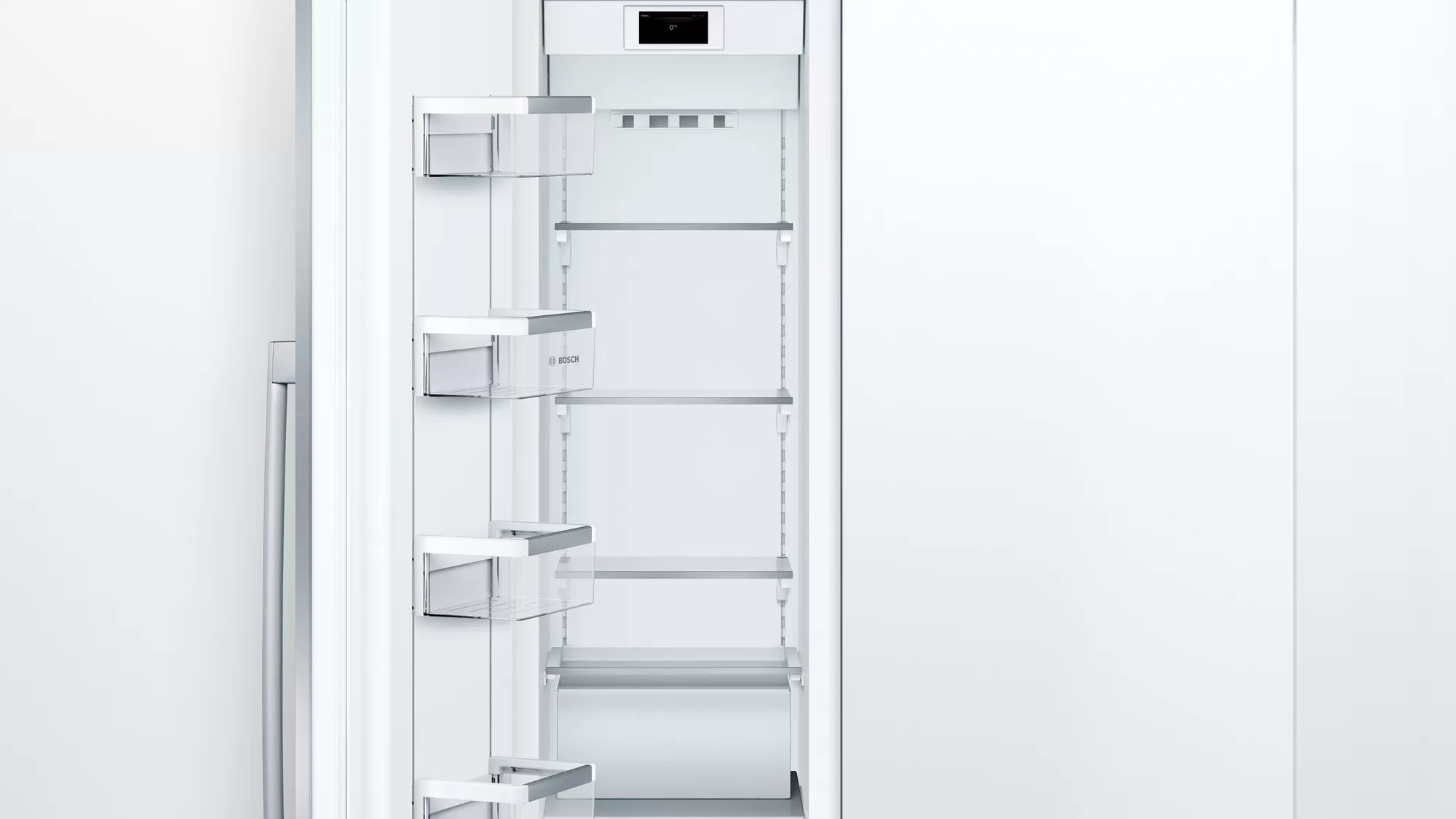 Bosch - 8.6 cu. Ft Upright Freezer in Panel Ready - B18IF905SP