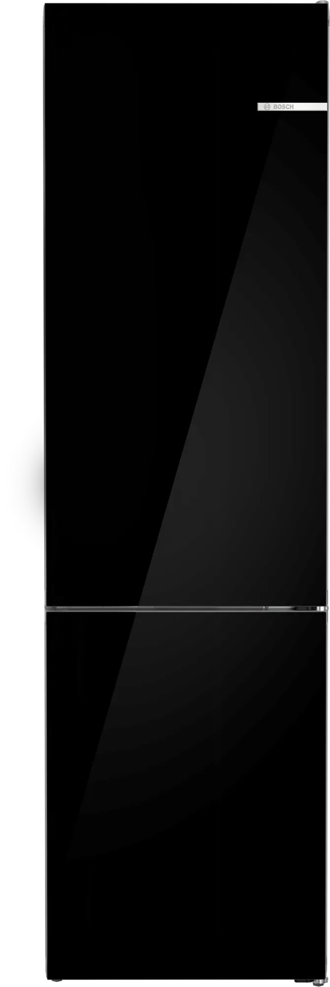 Bosch - 23.625 Inch 12.8 cu. ft Bottom Mount Refrigerator in Black - B24CB80ESB