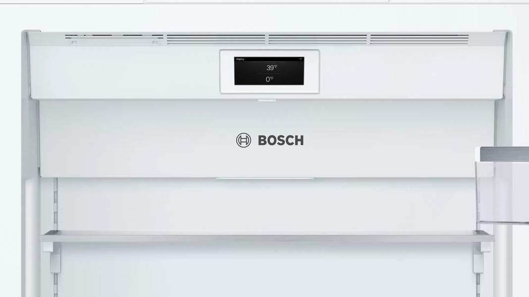 Bosch - 29.75 Inch 16 cu. ft Built In / Integrated Bottom Mount Refrigerator in Panel Ready - B30IB905SP