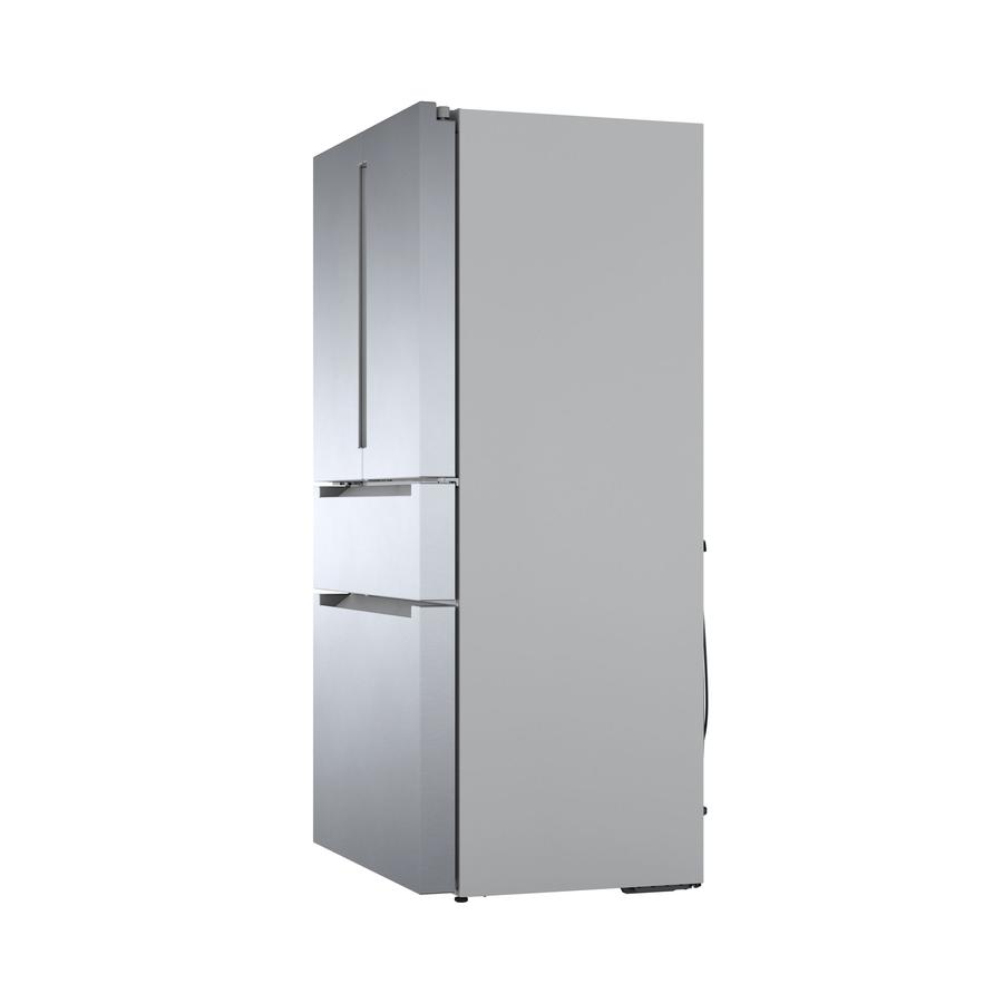 Bosch - 35.625 Inch 20.5 cu. ft French Door Refrigerator in Stainless - B36CL80ENS