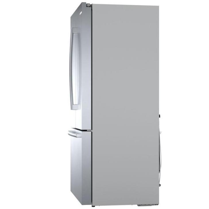 Bosch - 35.625 Inch 20.8 cu. ft French Door Refrigerator in Stainless - B36CT80SNS
