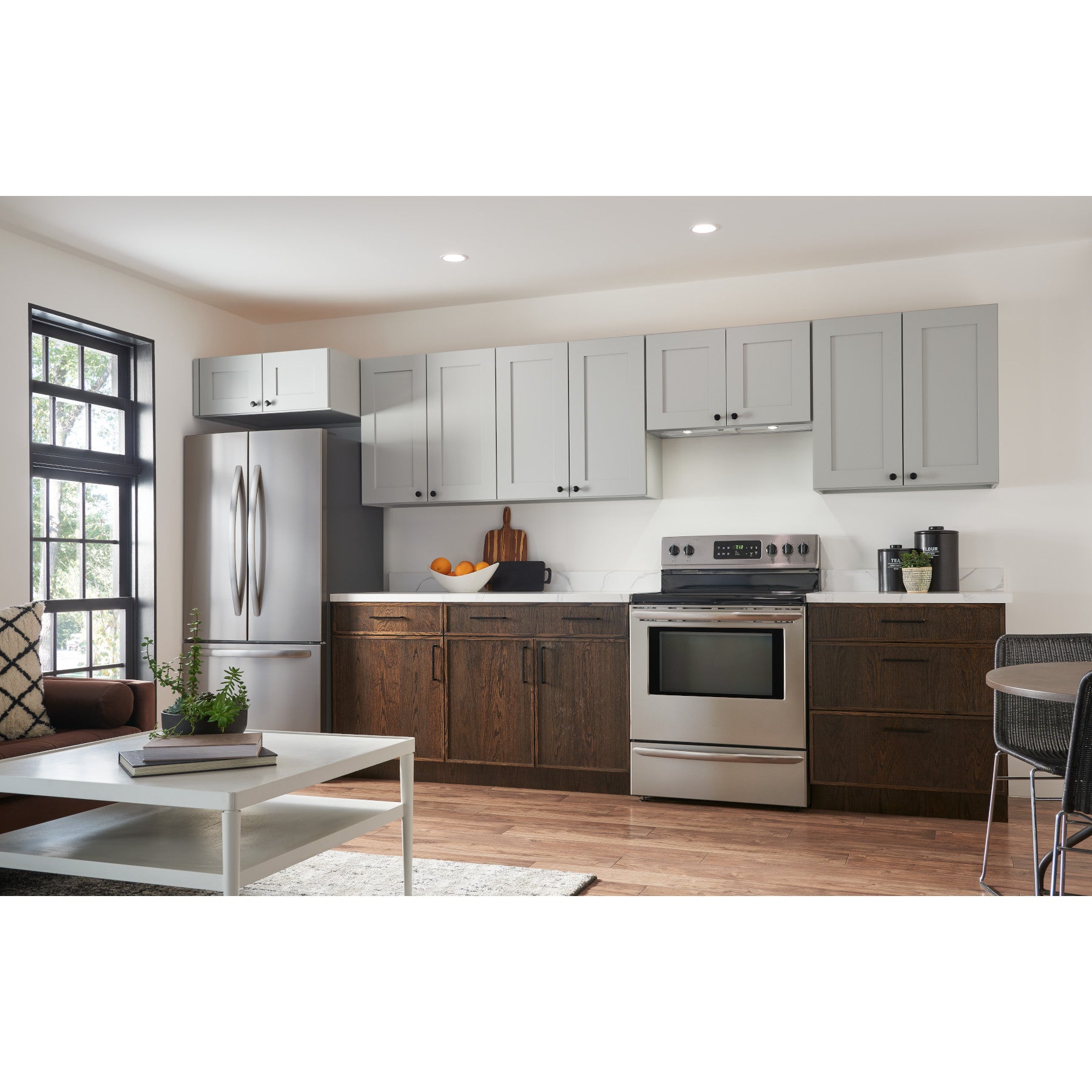 Broan - 23.875 Inch 300 CFM Blower & Insert Vent in Stainless - BBN1243SS