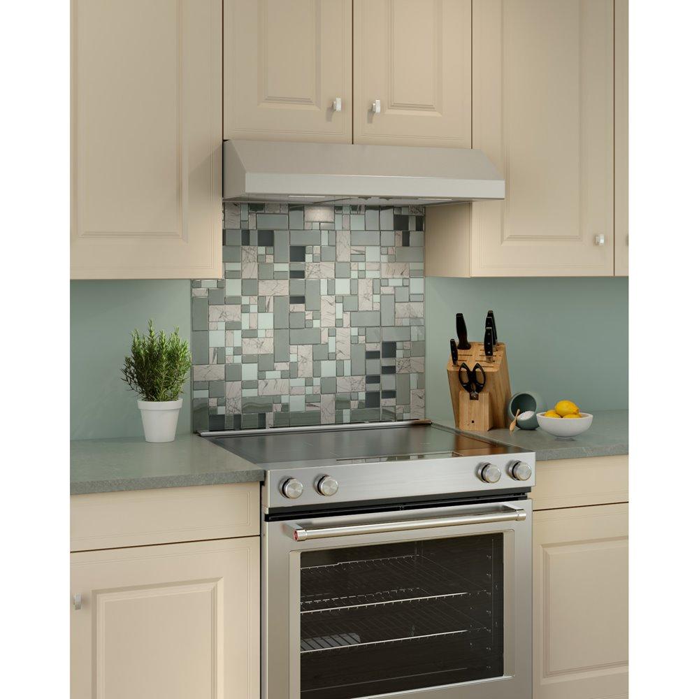 Broan - 30 Inch 300 CFM Under Cabinet Range Vent in Stainless - BCSEK130SS