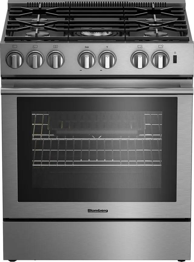 Blomberg - 5.7 cu. ft Dual Fuel Range in Stainless - BDF30522CSS