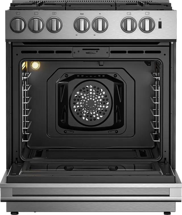 Blomberg - 5.7 cu. ft Gas Range in Stainless - BGR30522CSS