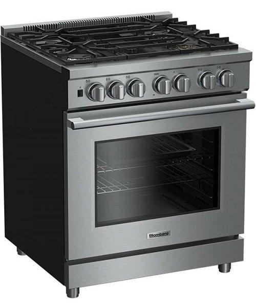 Blomberg - 5.7 cu. ft Gas Range in Stainless - BGRP34520CSS