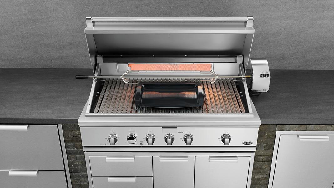 DCS - 2 Burner Liquid Propane BBQ in Stainless - BH1-30R-L