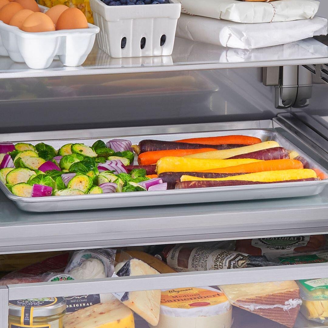 BlueStar - 29.375 Inch 17.44 cu. ft Built In / Integrated All Fridge Refrigerator in Stainless - BIR30R0PLT