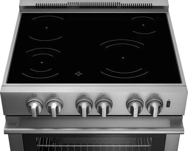 Blomberg - 5.7 cu. ft Induction Range in Stainless - BIR34452CSS