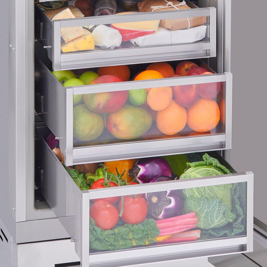 BlueStar - 29.375 Inch 17.44 cu. ft Built In / Integrated All Fridge Refrigerator in Panel Ready - BIRP30R0