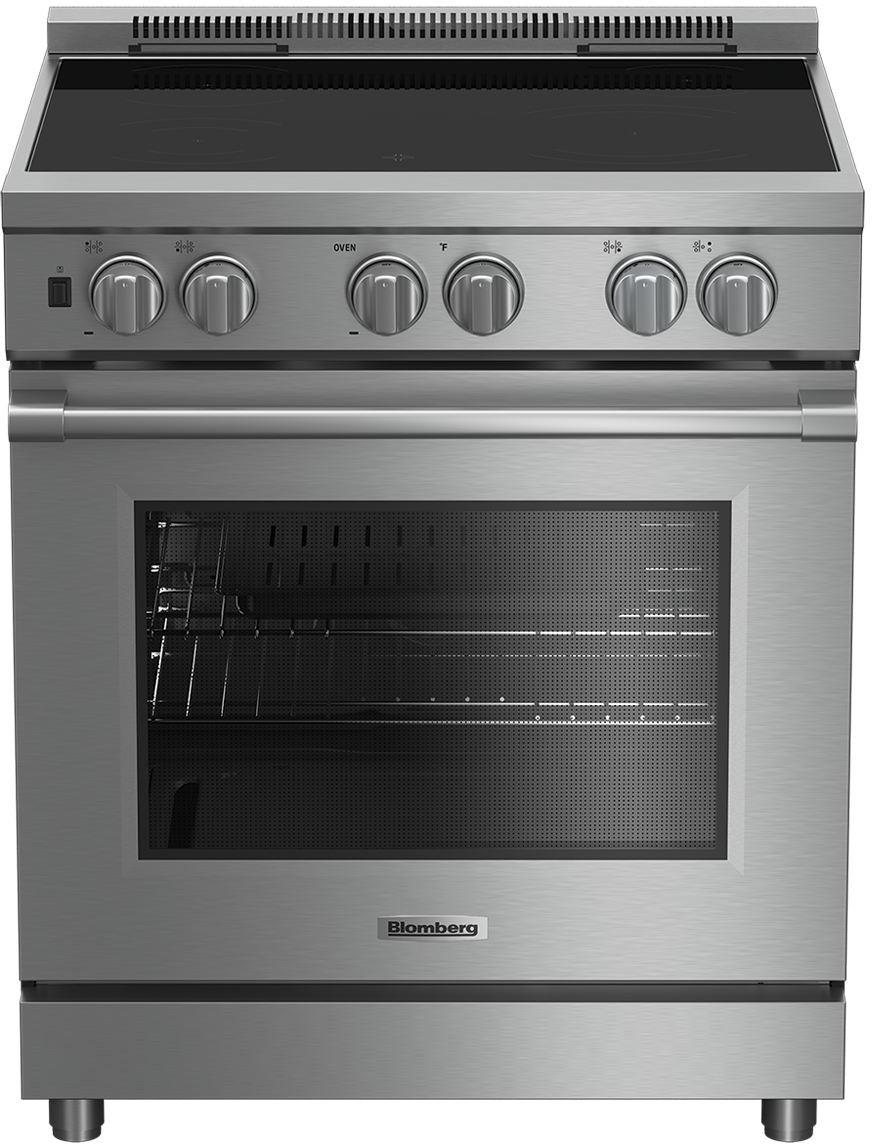 Blomberg - 5.7 cu. ft Induction Range in Stainless - BIRP34450CSS