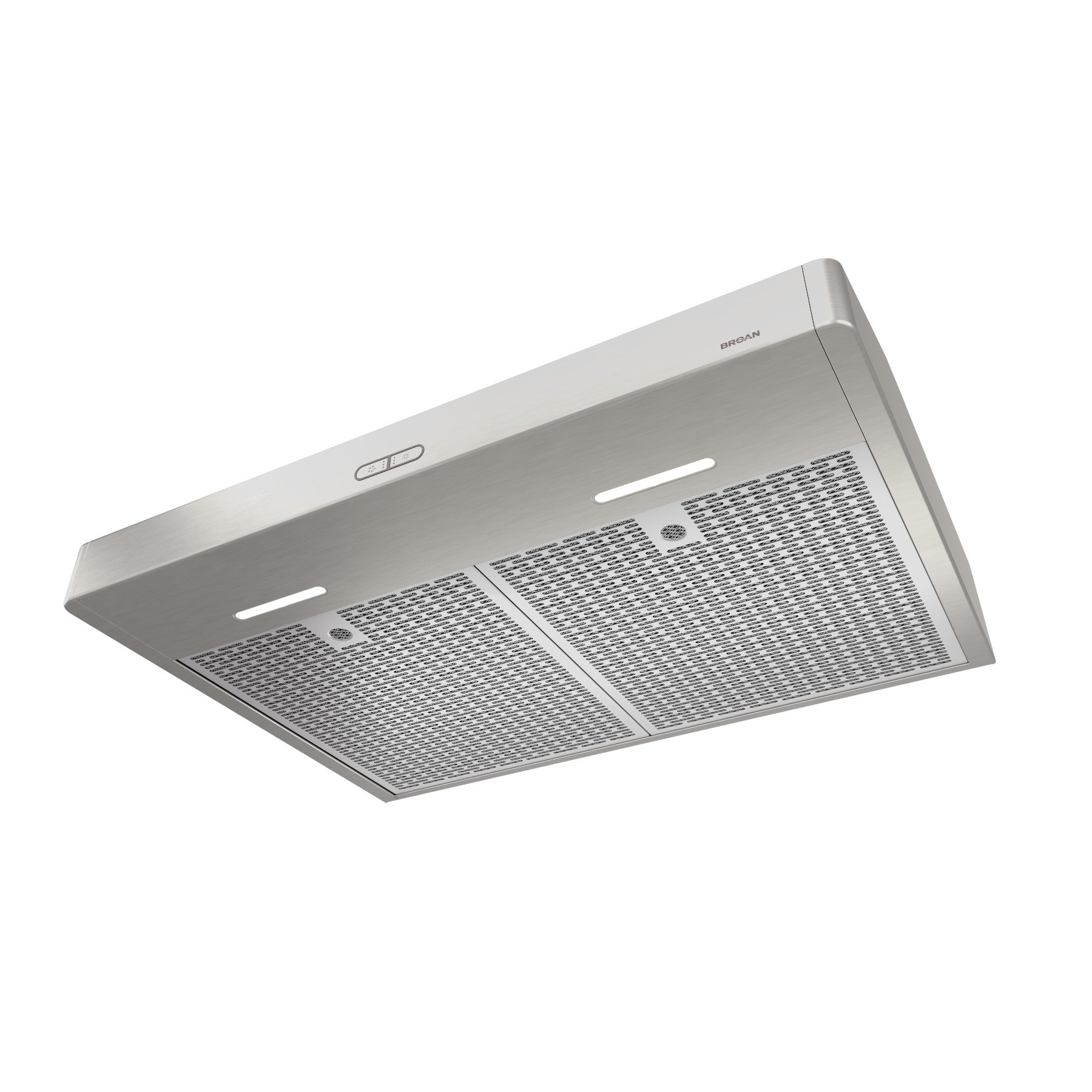 Broan - 24 Inch 375 CFM Under Cabinet Range Vent in Stainless - BNDD124SS