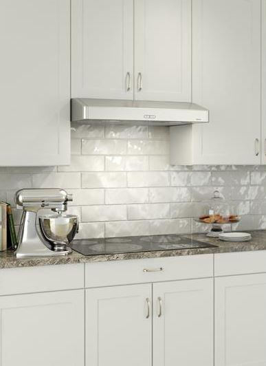 Broan - 30 Inch 300 CFM Under Cabinet Range Vent in Stainless - BNDD130SS