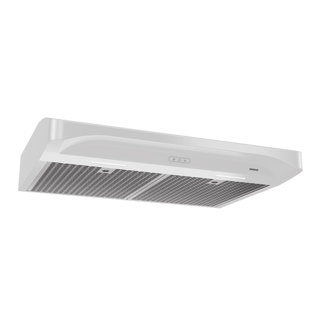 Broan - 29.875 Inch 375 CFM Under Cabinet Range Vent in White - BQDD130WW