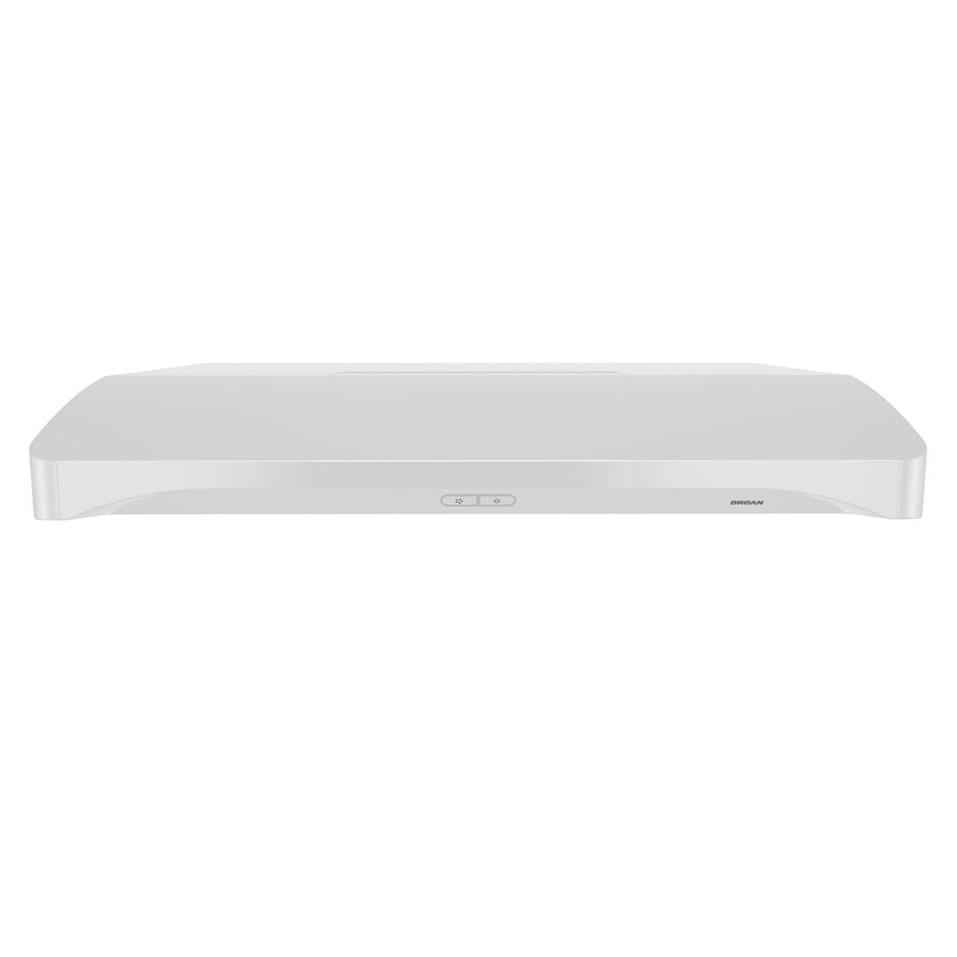 Broan - 29.875 Inch 375 CFM Under Cabinet Range Vent in White - BQDD130WW