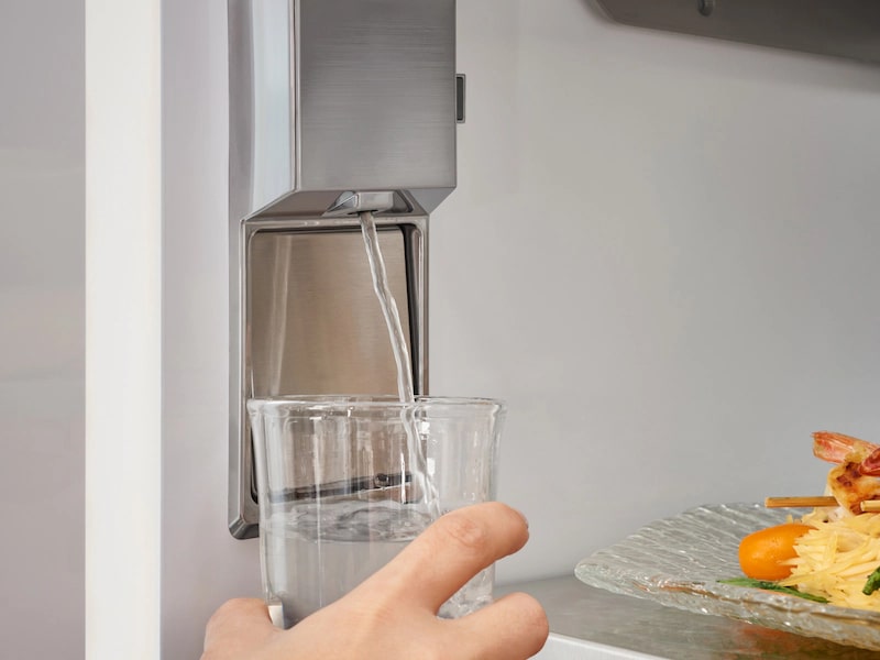 Samsung - 36 Inch 21.3 cu. ft Built In / Integrated French Door Refrigerator in Panel Ready - BRF365200AP