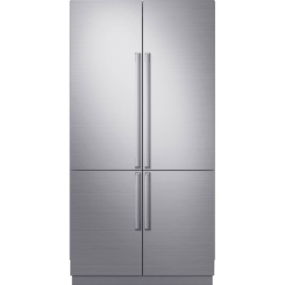 Samsung - 41.25 Inch 23.5 cu. ft Built In / Integrated 4-Door Flex French Door Refrigerator in Panel Ready - BRF425200AP
