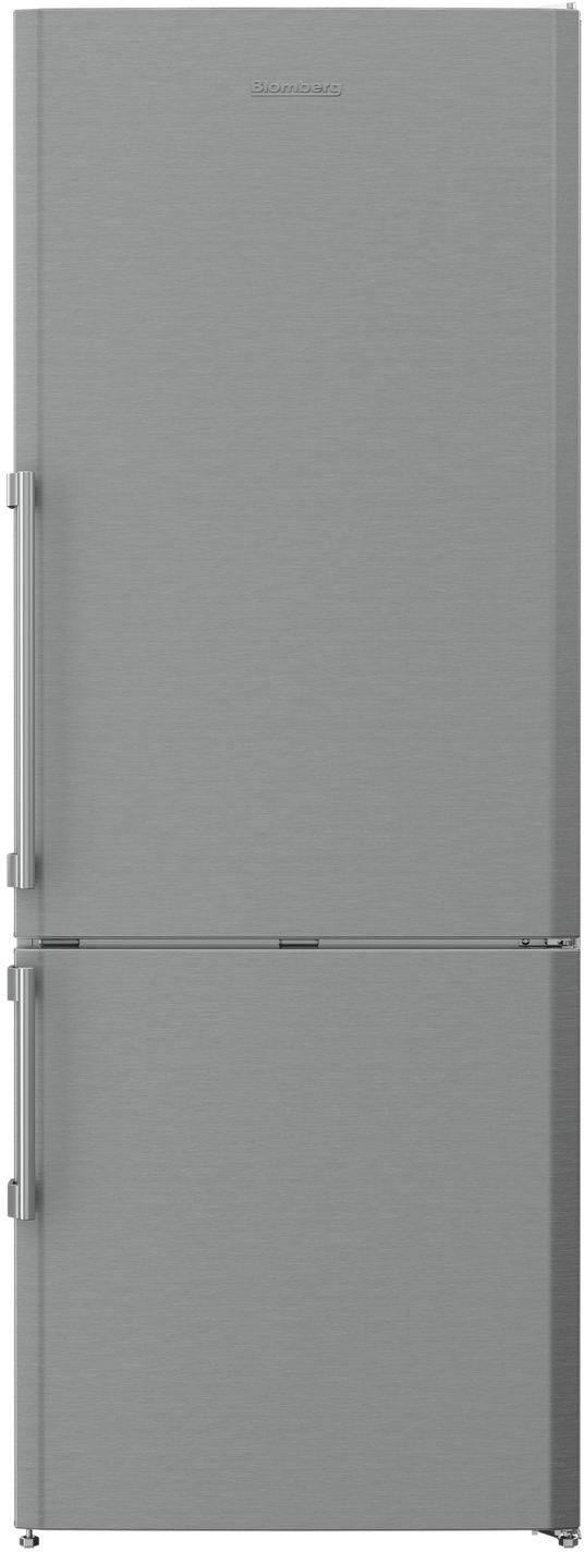 Blomberg - 27.6 Inch 16.8 cu. ft Bottom Mount Refrigerator in Stainless - BRFB1512SS