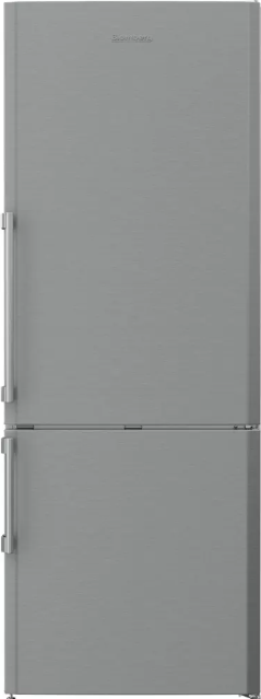 Blomberg - 27.6 Inch 15 cu. ft Bottom Mount Refrigerator in Stainless - BRFB1532SS