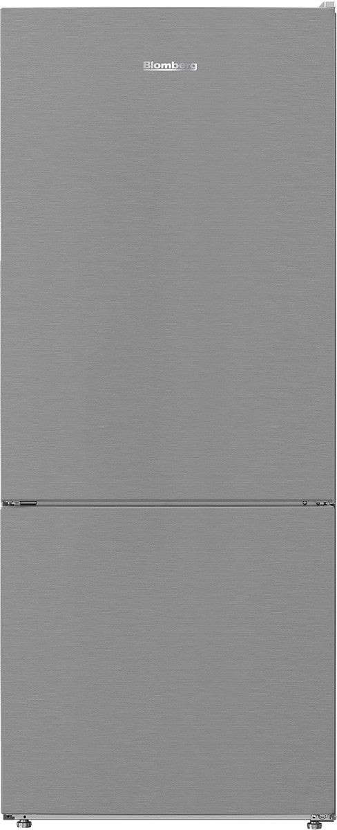 Blomberg - 27.6 Inch 13.8 cu. ft Bottom Mount Refrigerator in Stainless - BRFB1542SS