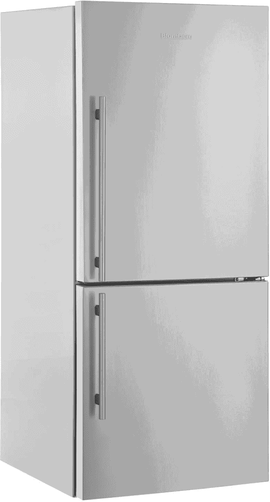 Blomberg - 29.1 Inch 16.2 cu. ft Bottom Mount Refrigerator in Stainless - BRFB1822SSN