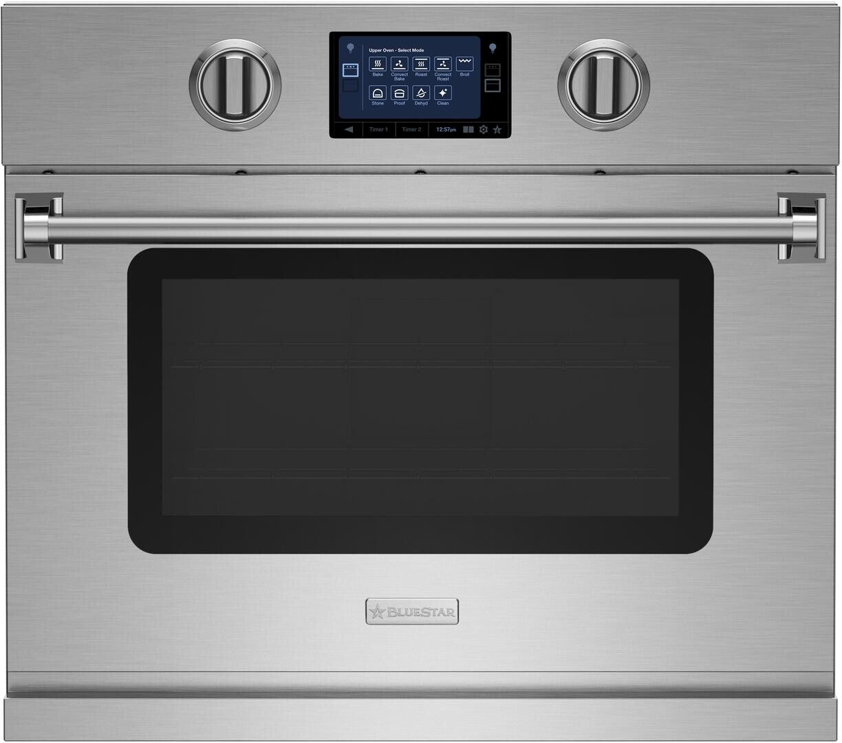 BlueStar - 4.5 cu. ft Single Wall Oven in Stainless - BSEWO30DDV3