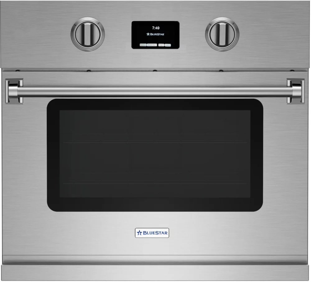 BlueStar - 4.5 cu. ft Single Wall Oven in Stainless - BSEWO30ECDD