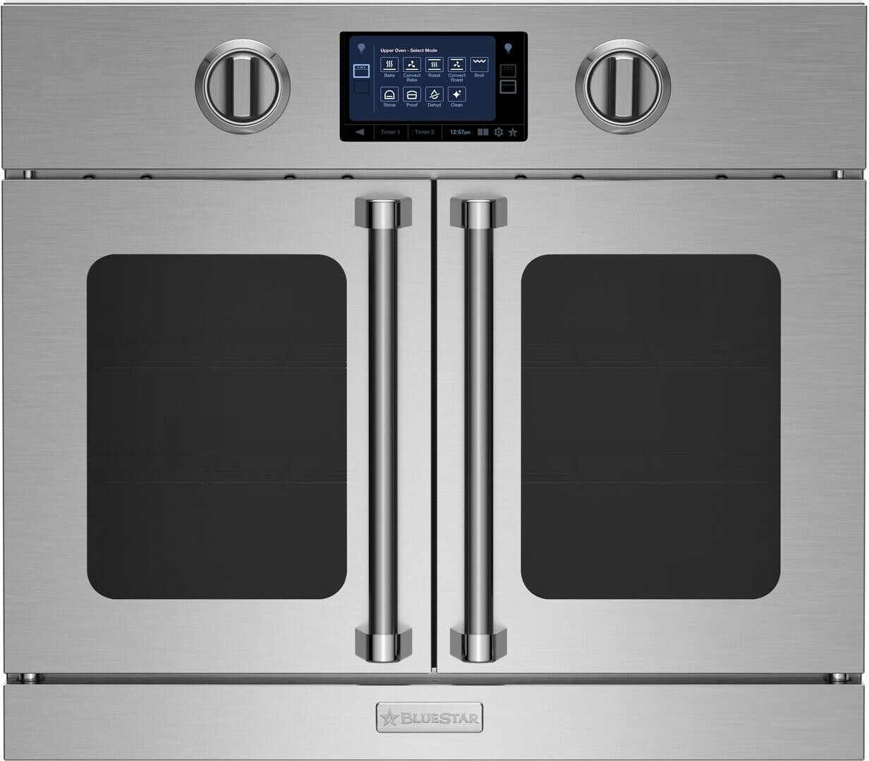 BlueStar - 4.5 cu. ft Single Wall Oven in Stainless - BSEWO30SDV3