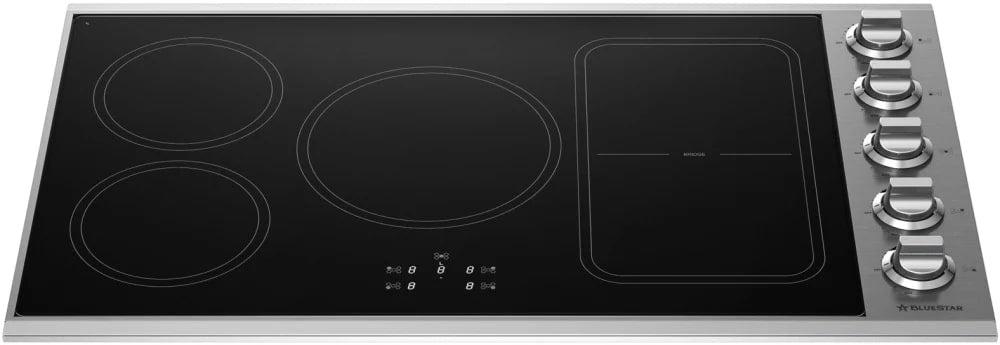 BlueStar - 36.0625 inch wide Induction Cooktop in Stainless - BSP36INDCKT
